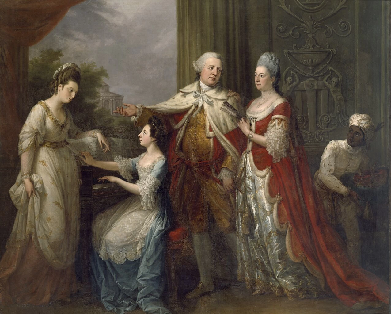 Angelika Kauffmann - La famiglia Ely, Galleria Nazionale d'Irlanda